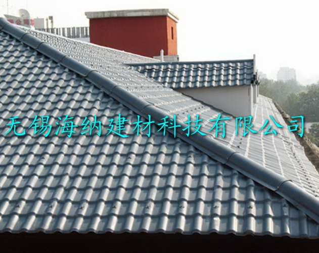 樹(shù)脂瓦工程案例